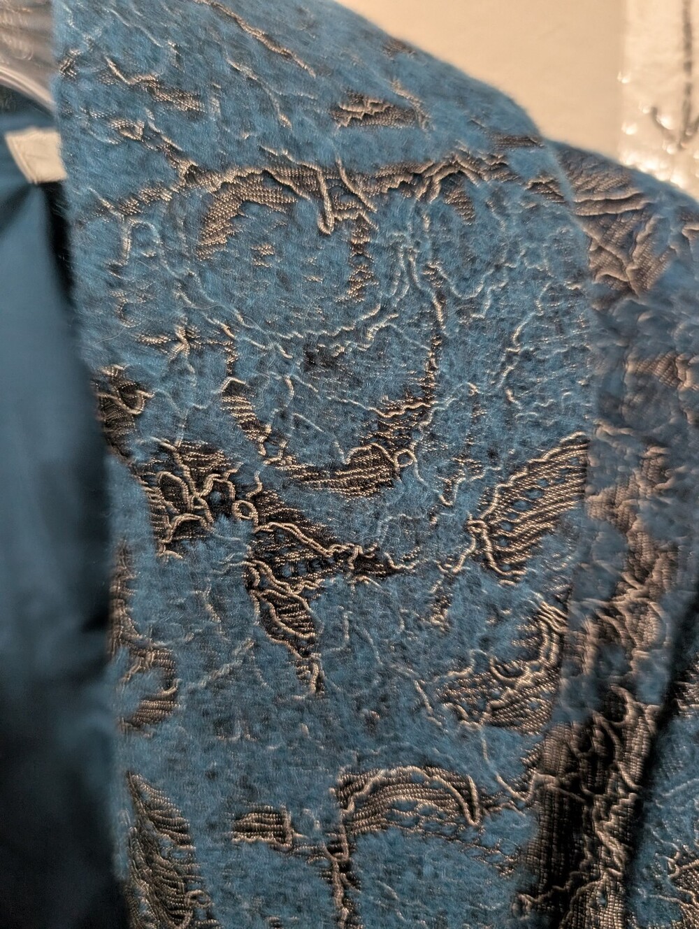 CAbi Teal and Gold Women's Jacket - Picture 5 of 9